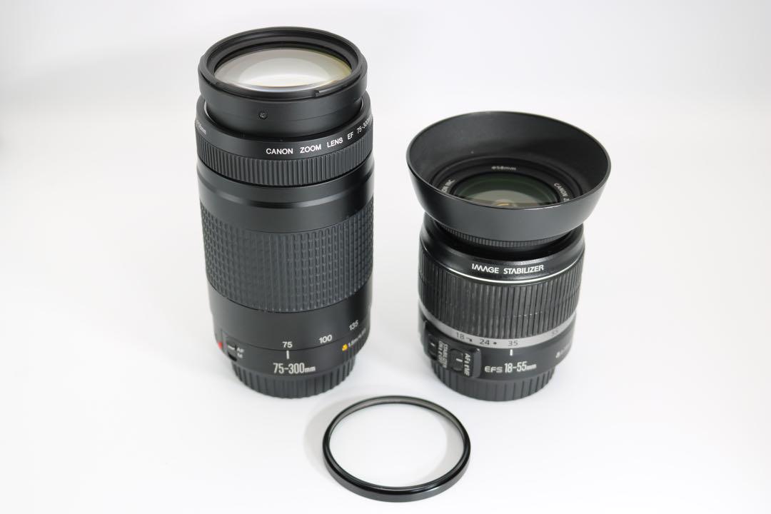 美品 【Canon EOS Kiss X9i ダブルレンズ】 Wi-Fi搭載