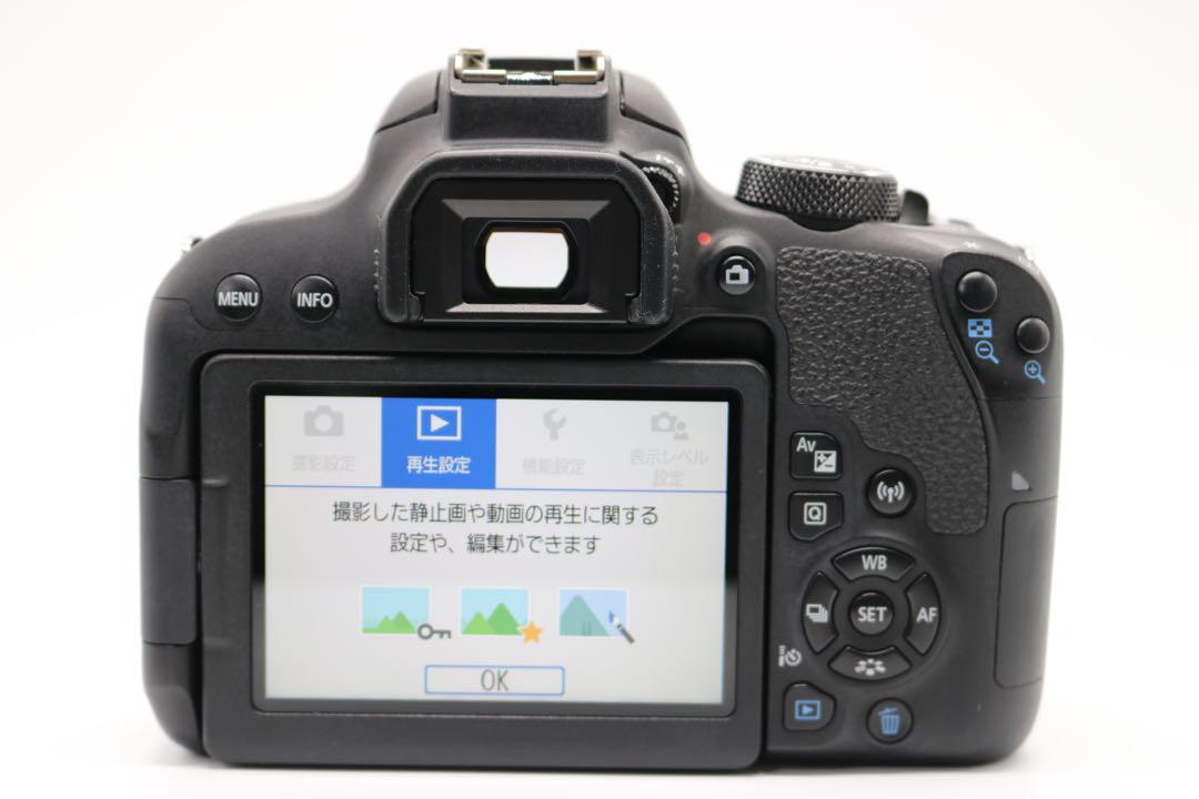 美品 【Canon EOS Kiss X9i ダブルレンズ】 Wi-Fi搭載