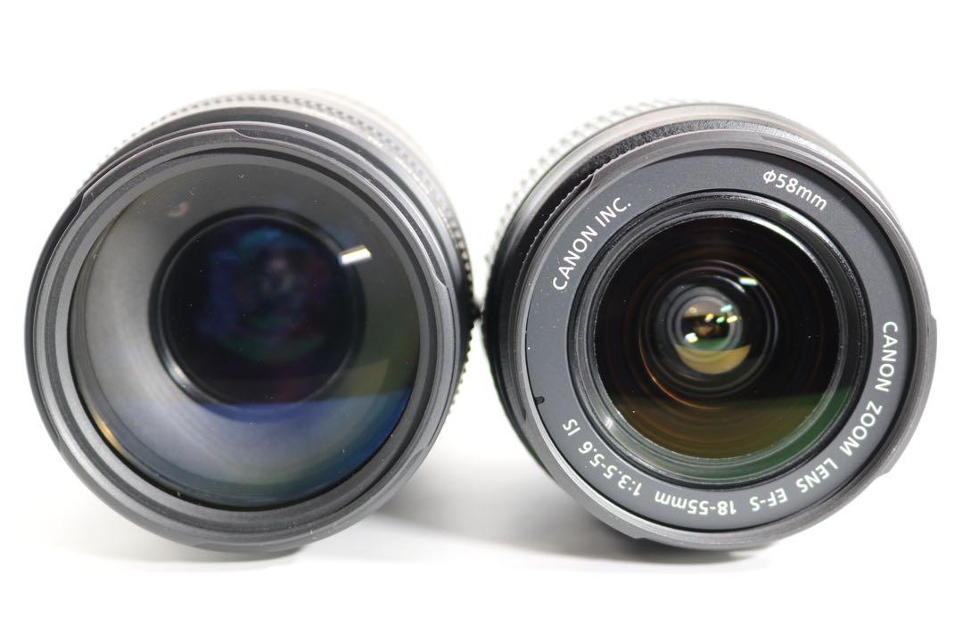 美品 【Canon EOS Kiss X9i ダブルレンズ】 Wi-Fi搭載