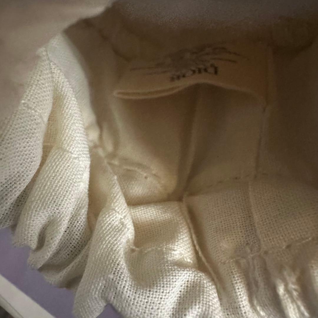 非売品ディオール　ノベルティ　ストローポーチ　ミニショルダーバッグ ディオール ノベルティ ストローポーチ非売品ミニショルダー