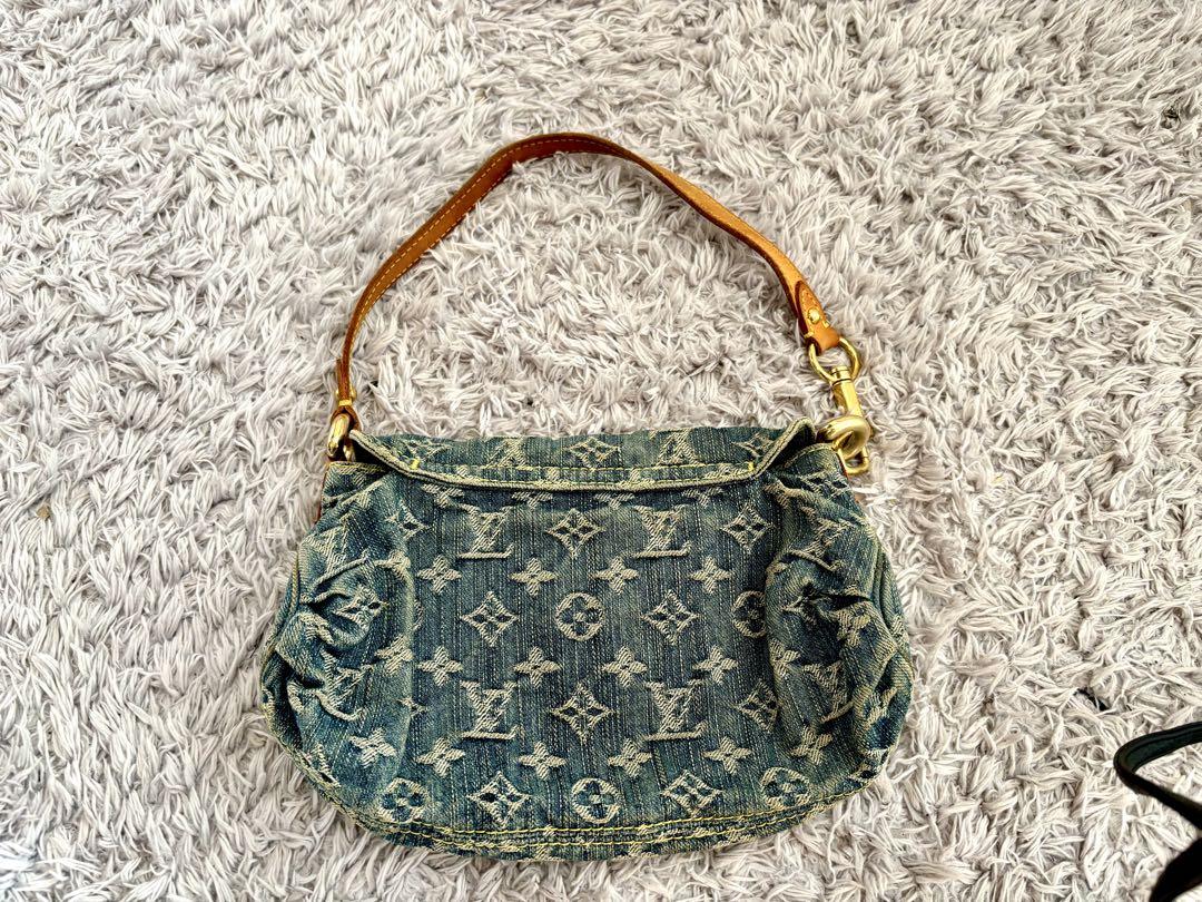Louis Vuitton デニムショルダーバッグ