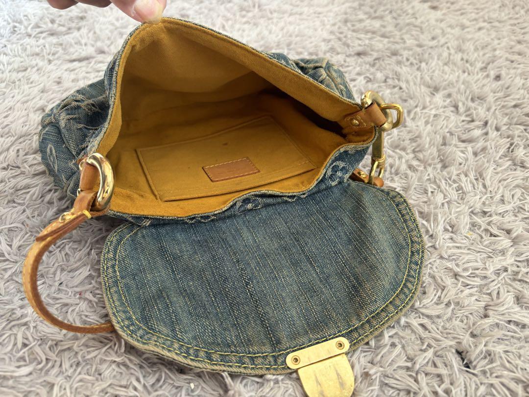Louis Vuitton デニムショルダーバッグ