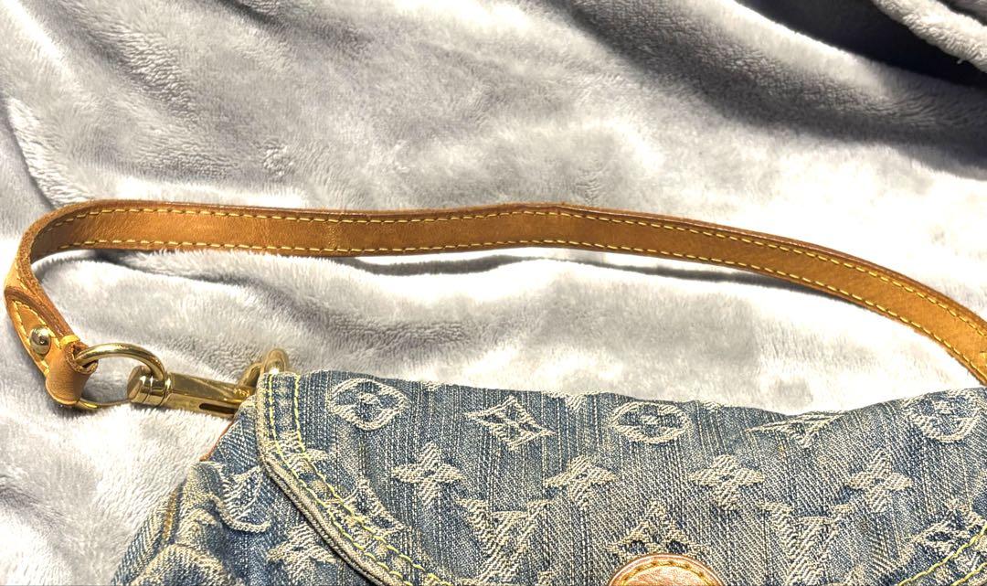 Louis Vuitton デニムショルダーバッグ