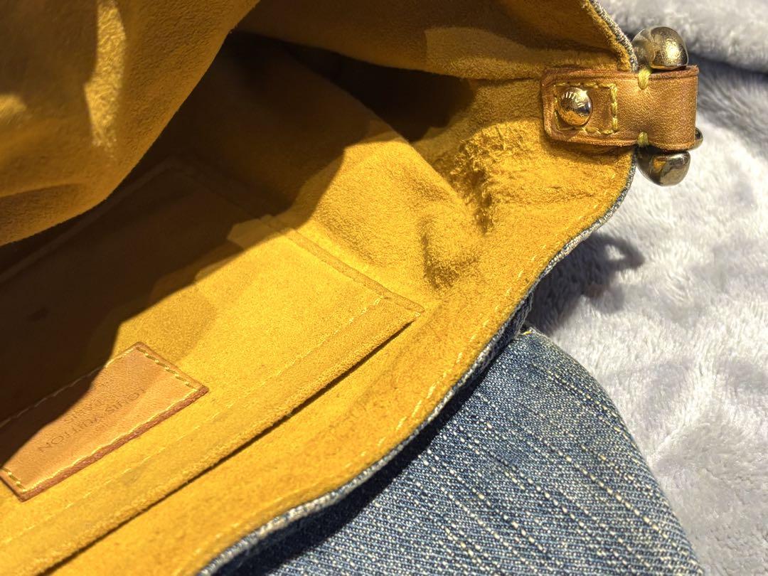 Louis Vuitton デニムショルダーバッグ