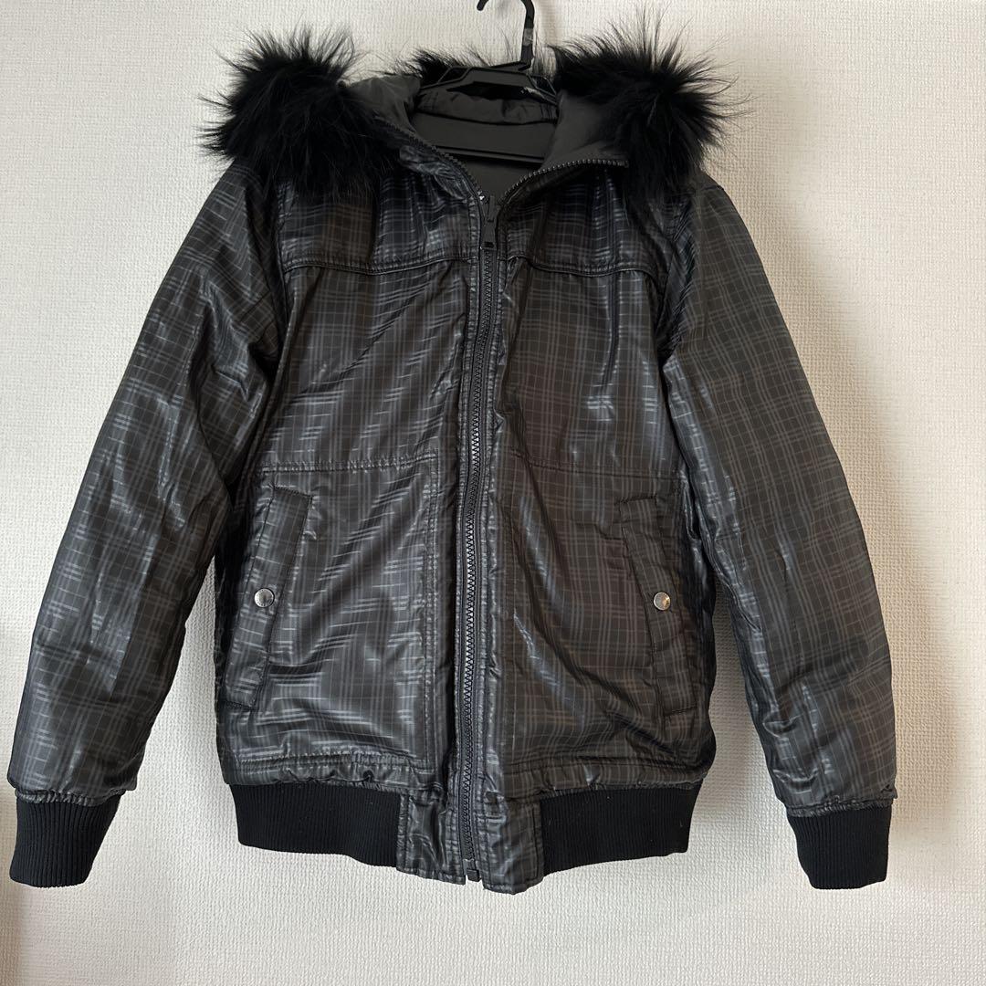 BURBERRY BLACK LABELダウンジャケット L リバーシブル BURBERRY BLACK LABEL - LL バーバリーブラックレーベル 高機能