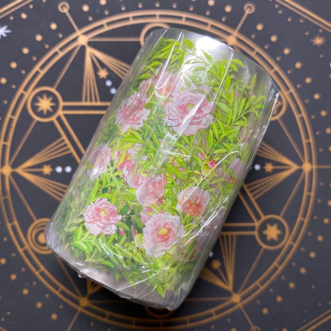 8923 海外 マステ 5m巻 PETマスキングテープ お花系 ボタン ピンク♥に近い WWW_OPDRERGINERDOGAN_COM