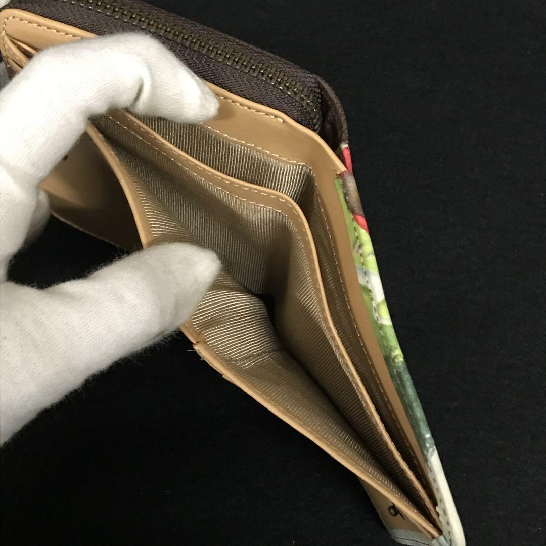 未使用保管品 わちふぃーるど 猫のダヤン Web2つ折財布 悠長な