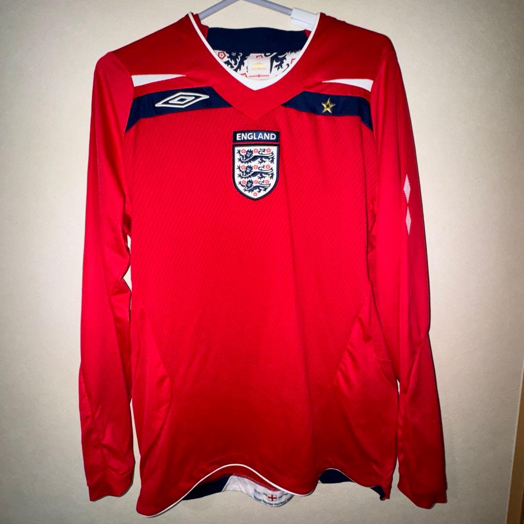 【希少、値下げ可】イングランド代表ユニホーム赤 08-10シーズン