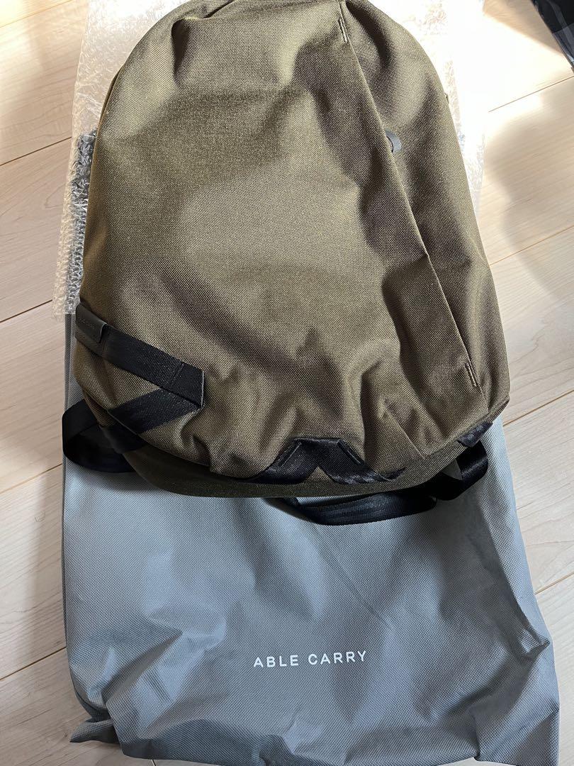 【未使用級】ABLE CARRYエイブルキャリー　デイリーバックパック