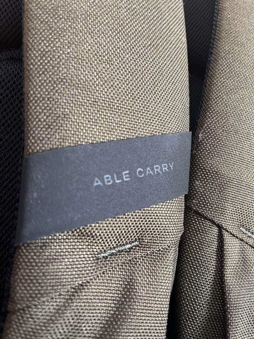 【未使用級】ABLE CARRYエイブルキャリー　デイリーバックパック