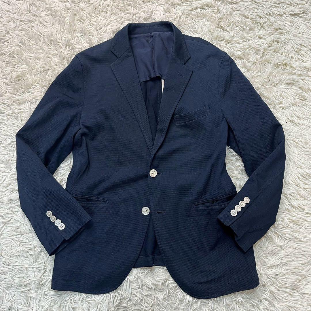 マッキントッシュフィロソフィー　ネイビーブルー　テーラードジャケット　36R 2025年春夏モデル】DRY OXFORD テーラードジャケット(ジャケット