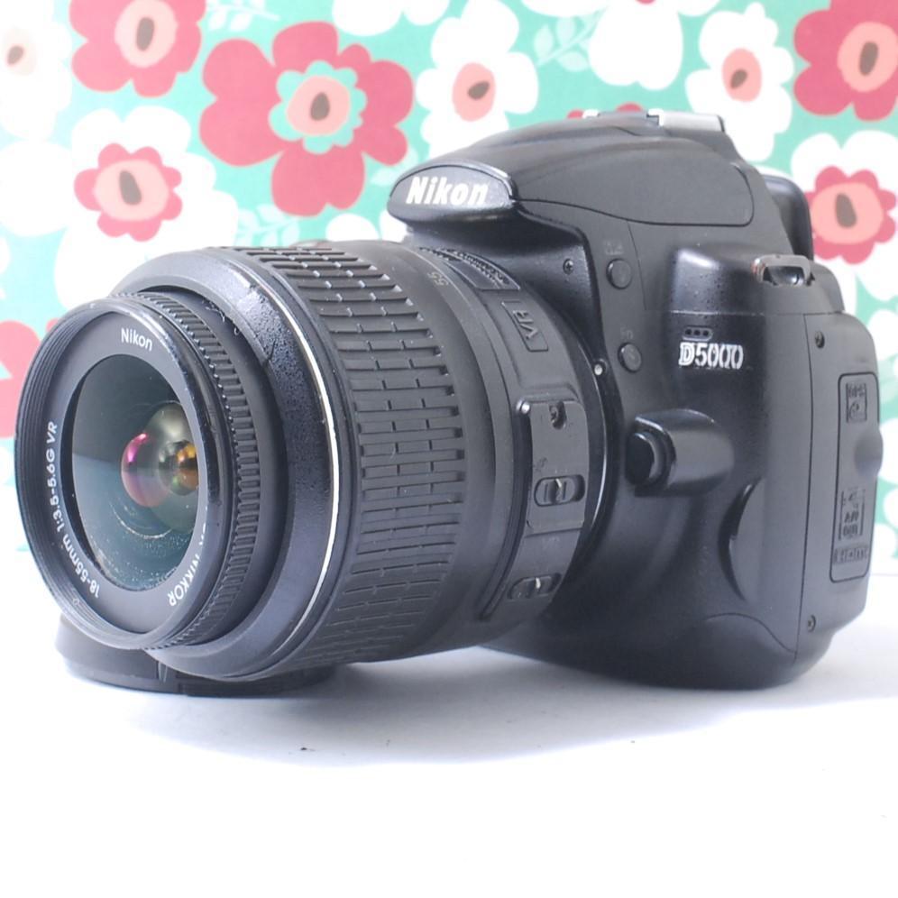 ❤初心者オススメ❤スマホ転送OK❤Nikon D5000❤自撮,動画OK❤