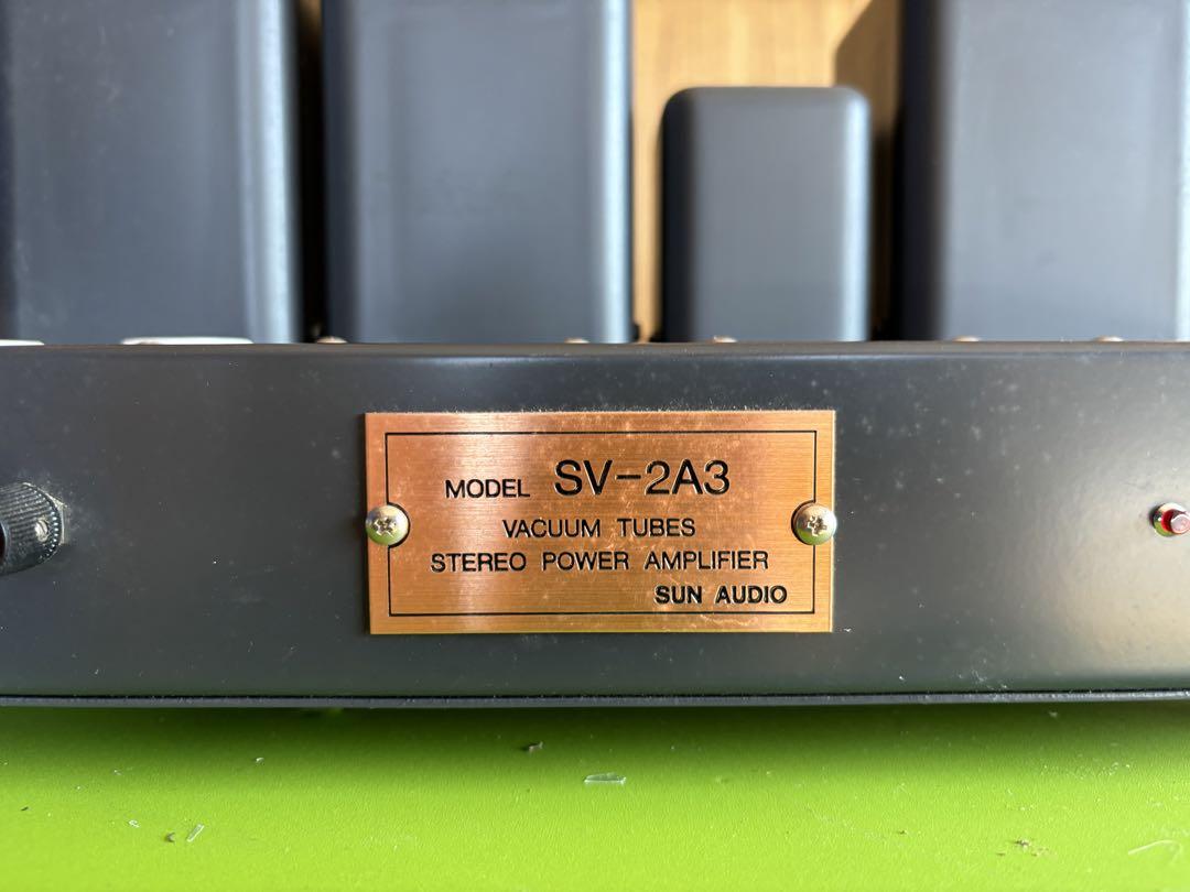 SV-2A3 真空管アンプ 本体