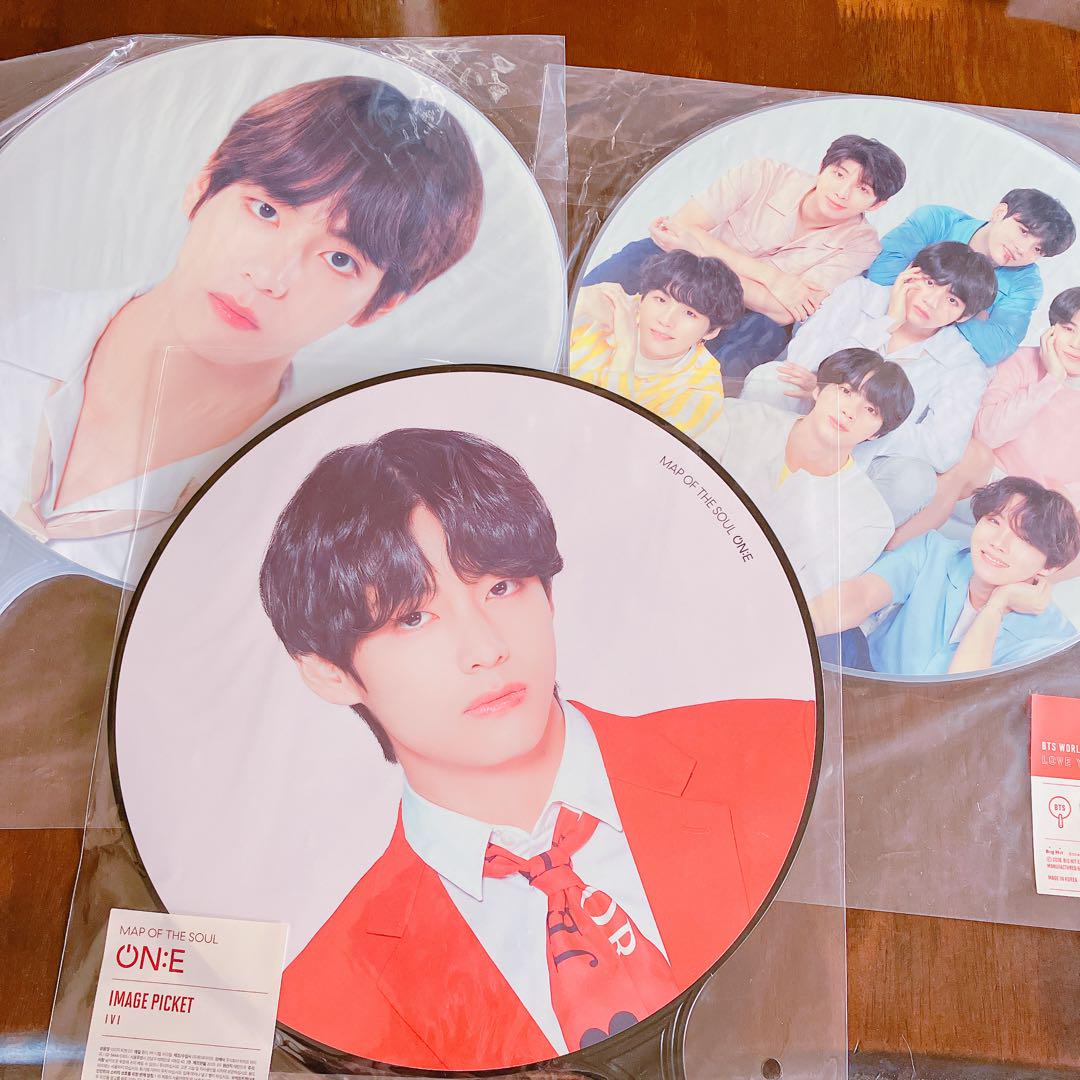 テテ テヒョン TATA V 公式 うちわ BTS BT21 tinytan - メルカリ