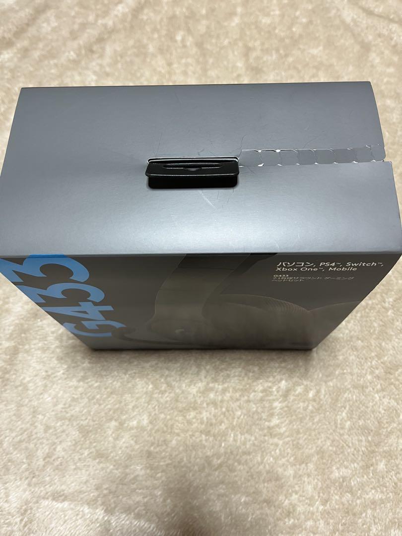 未使用品　G433 ロジクール7.1有線サラウンドゲーミングヘッドセット　欠品有