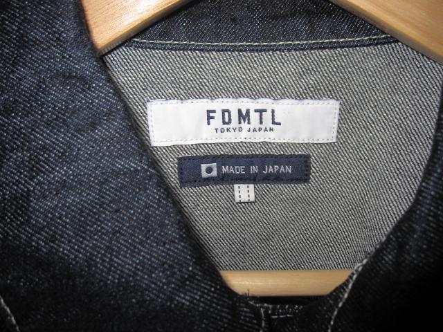 ジャケット・アウター FDMTL DENIM JACKET INDIGO 2 FA24/JK33R