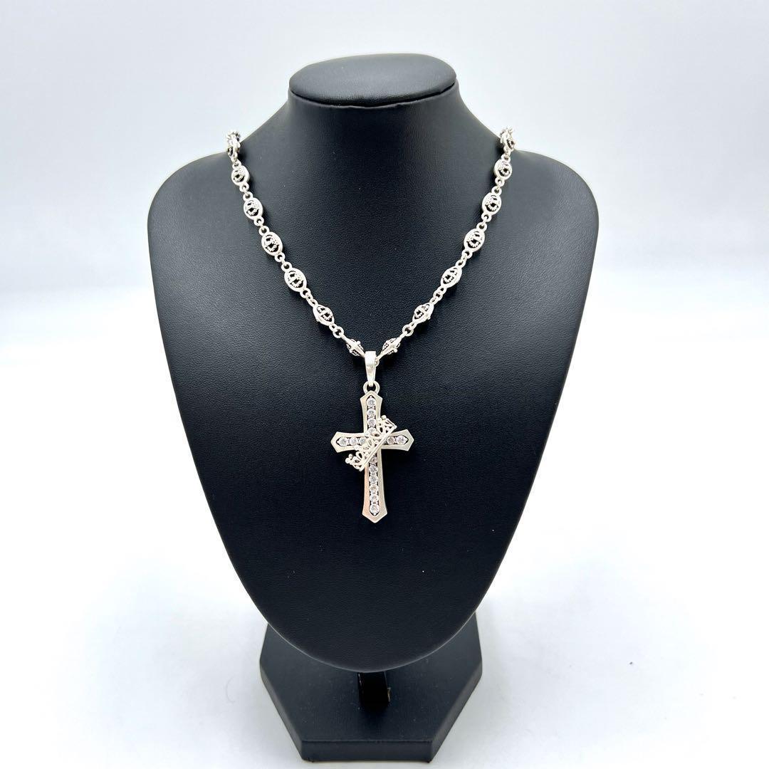 CROSS with CROWN/STONE ペンダント | ジャスティン デイビス