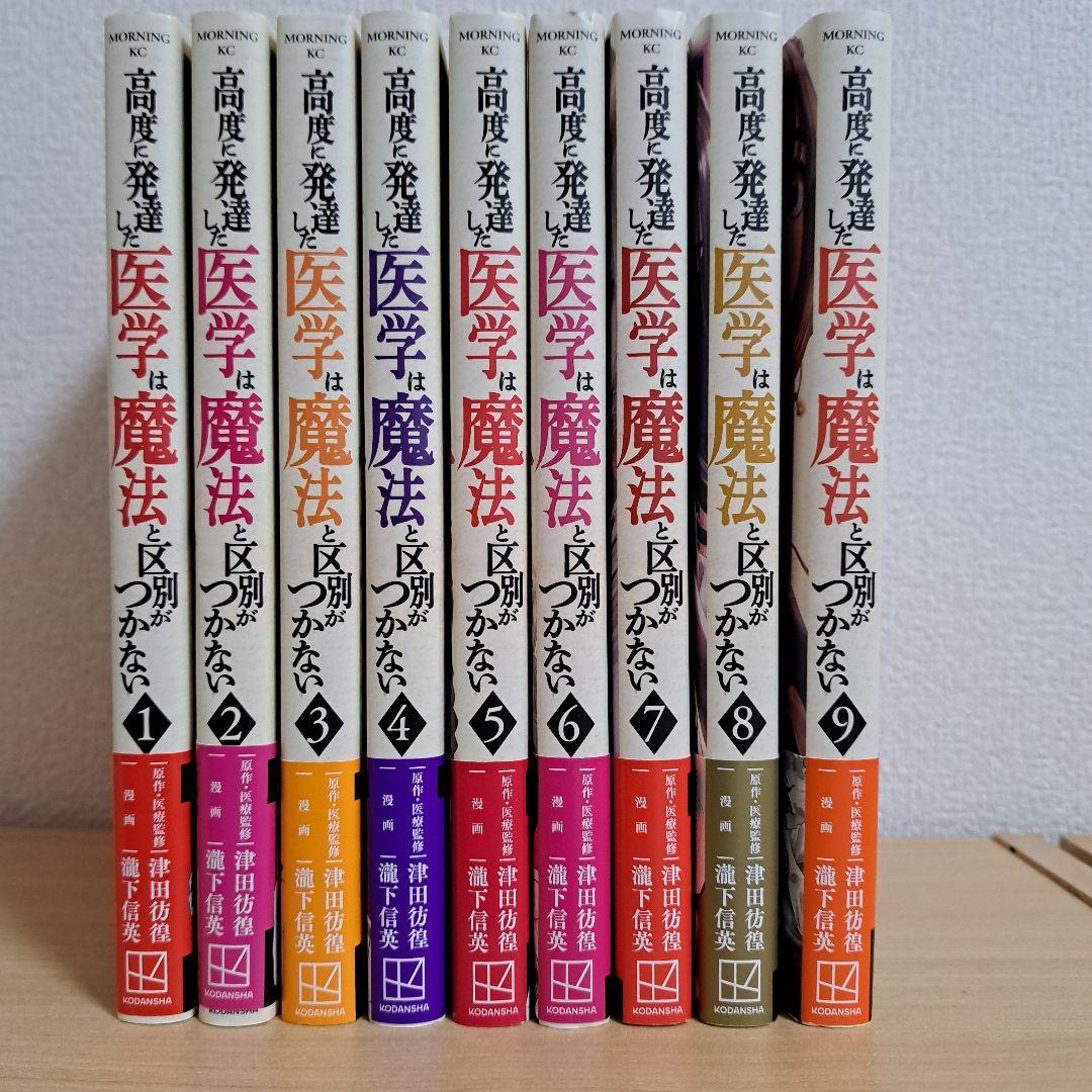 高度に発達した医学は魔法と区別がつかない1-9巻