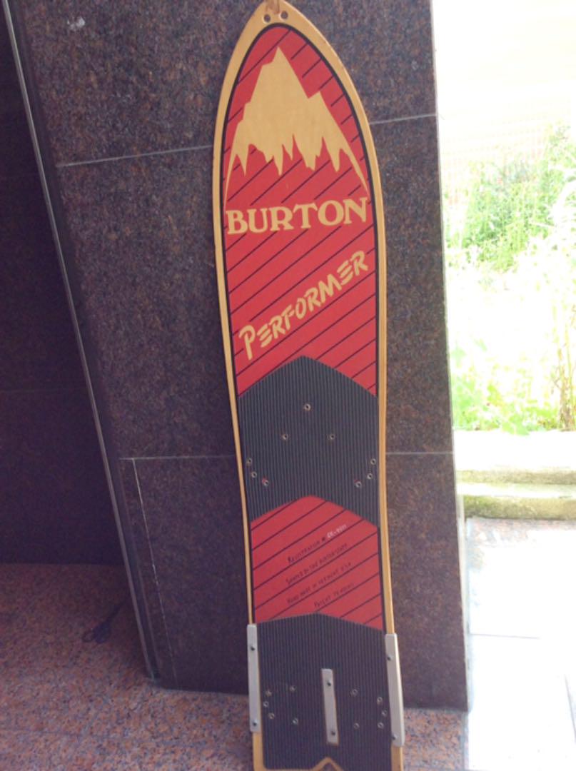Burton Performer Vintage 1980s Snowboard Collectible Item