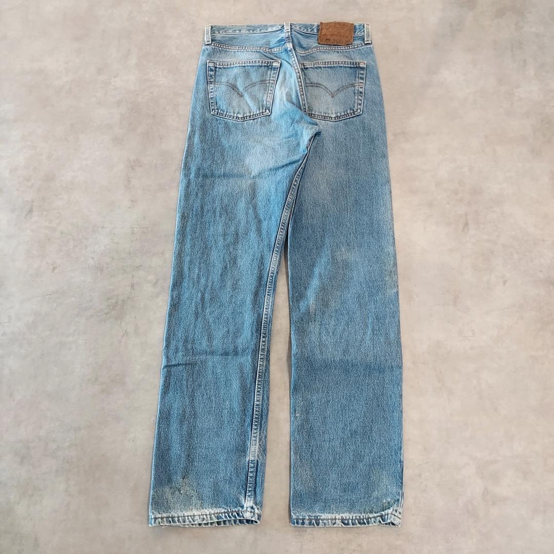 リーバイス501 Levis W32 デニム 90s USA製 青 15000 - メルカリ