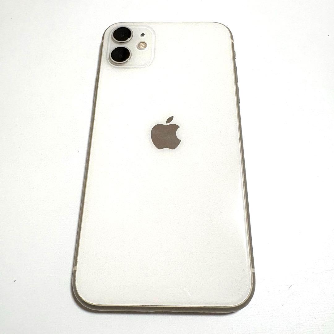 【美品】Apple iPhone 11 ホワイト 64GB
