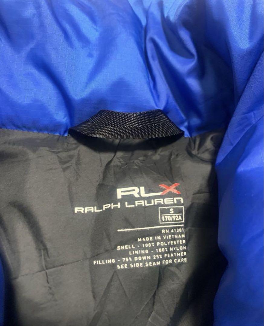 RLX ダウンベスト青