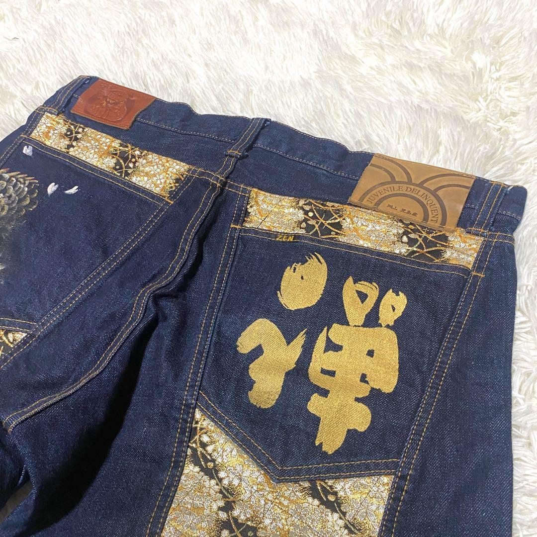 良品✨JUVENILE DELINQUENT × Zen コラボ デニム 3L