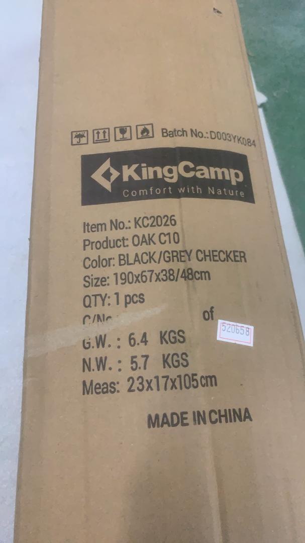 ★KingCamp アウトドア ベッド 折りたたみベッド 耐荷重120kg