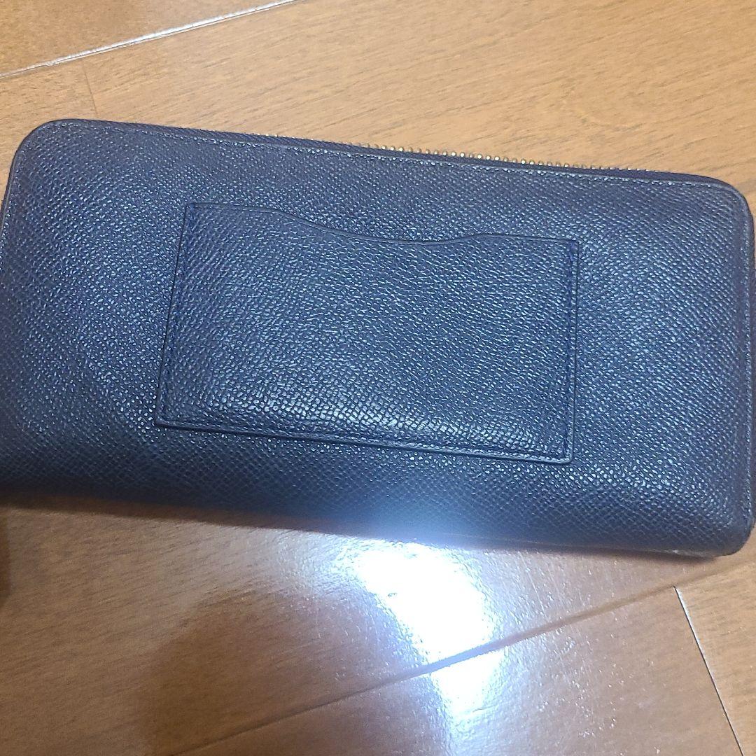【美品】COACH 長財布 ネイビー COACH コーチ 財布 アウトレット 長財布 C9073 SVVGD