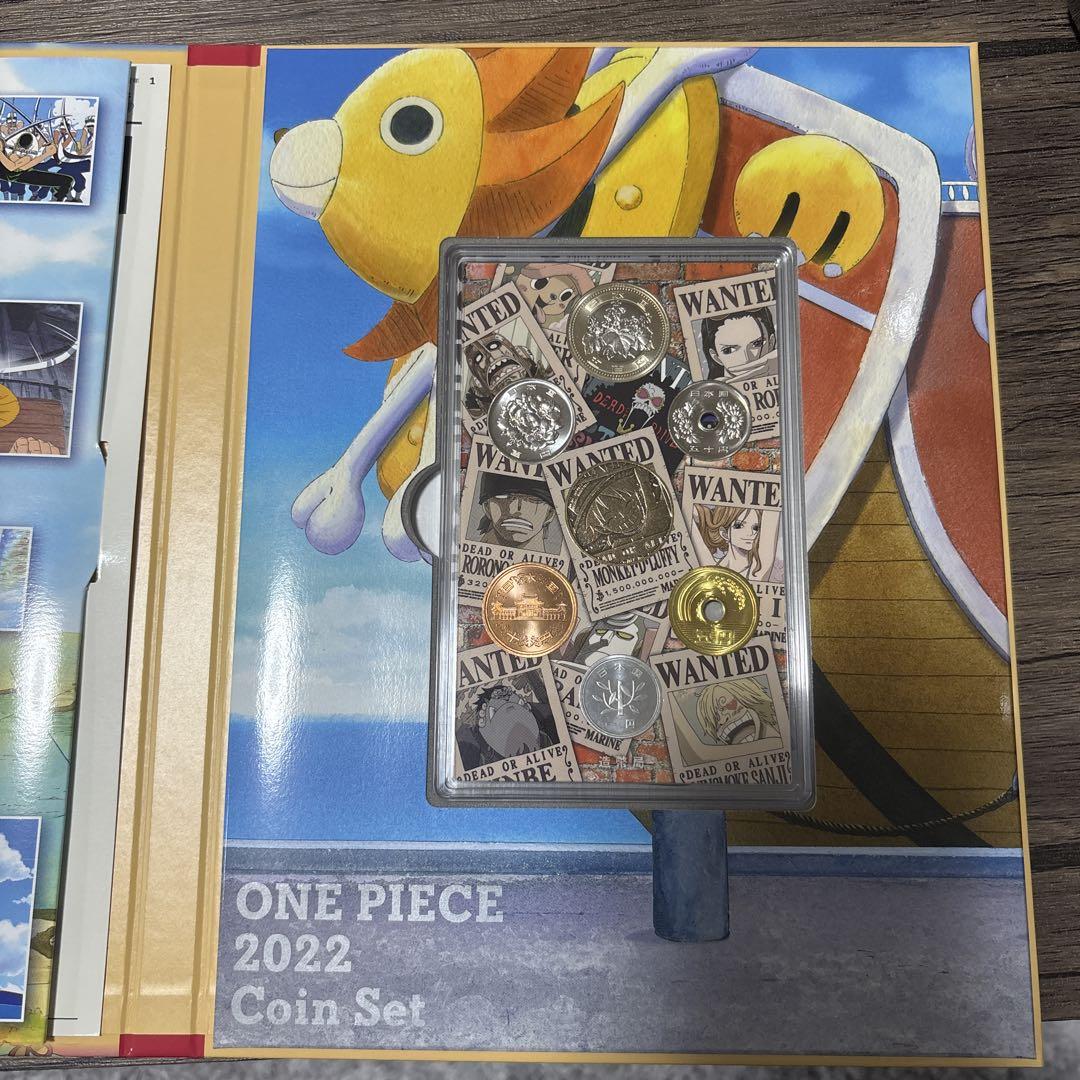 【新品未開封】造幣局ONE PIECE 2022プルーフ貨幣セット　貨幣セット