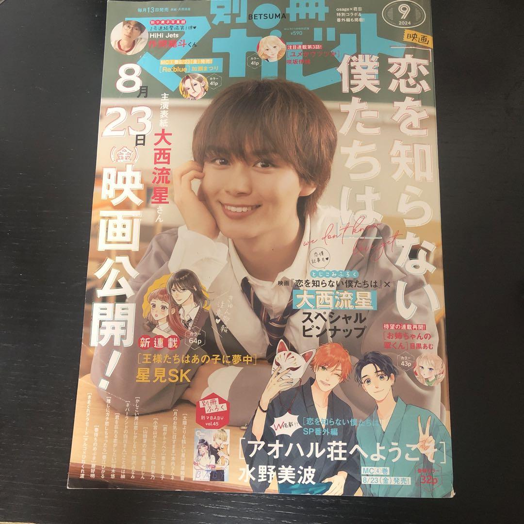 別冊マーガレット 2024年9月号 別冊付録なし - メルカリ