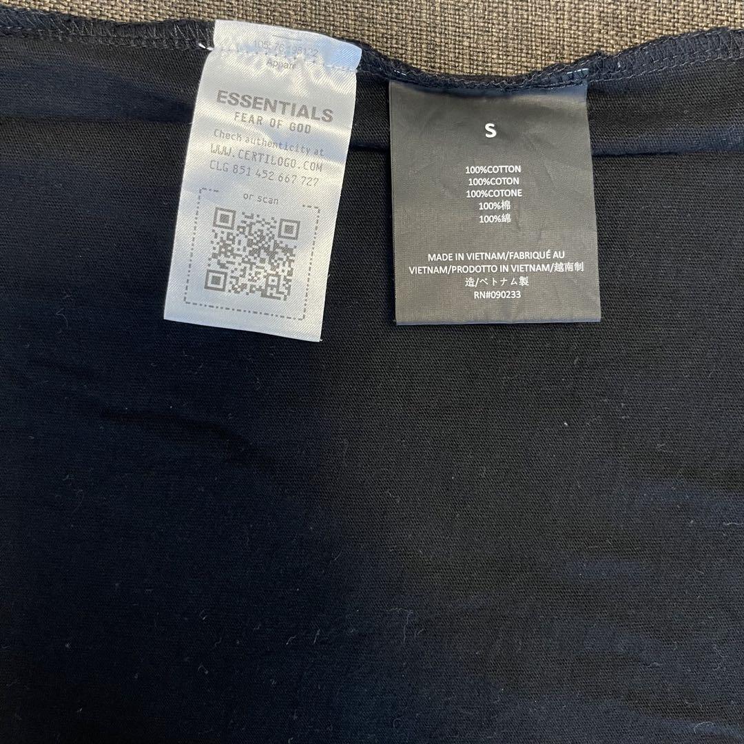 ヤマト便【FoG】ESSENTIALS ジャージークルーネックTシャツ FOG Essentials ジャージークルーネックTシャツ（ブラック