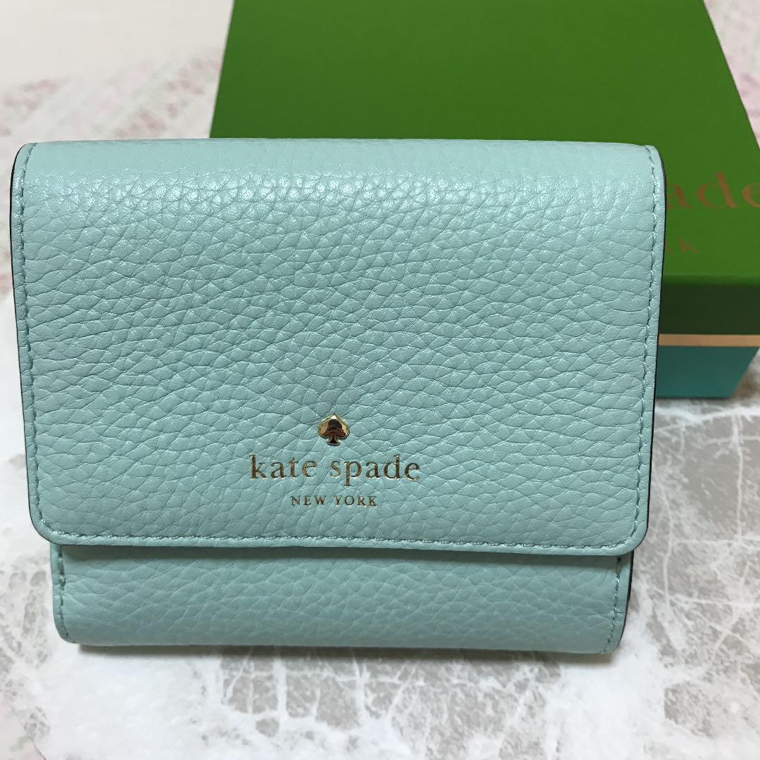 【ケイト♠︎スペードニューヨーク】　ミディアムウォレット　箱付き(美品)