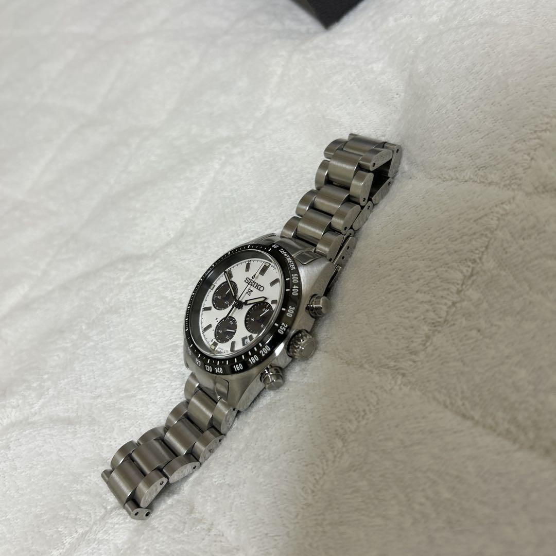 SEIKO クロノグラフ シルバー