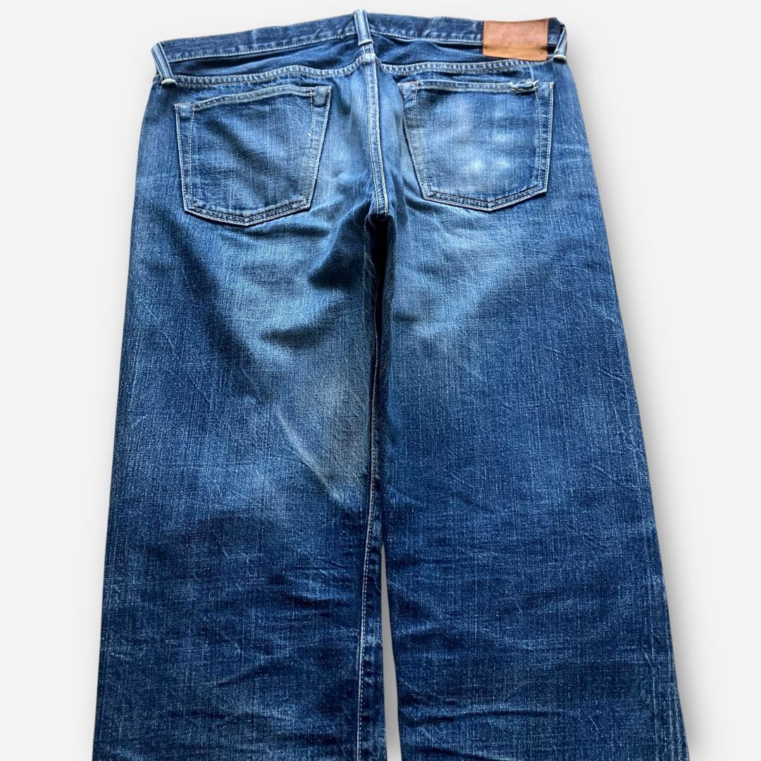 00s JOE McCOY&Co W36 グッドフェード ワイドストレートデニム