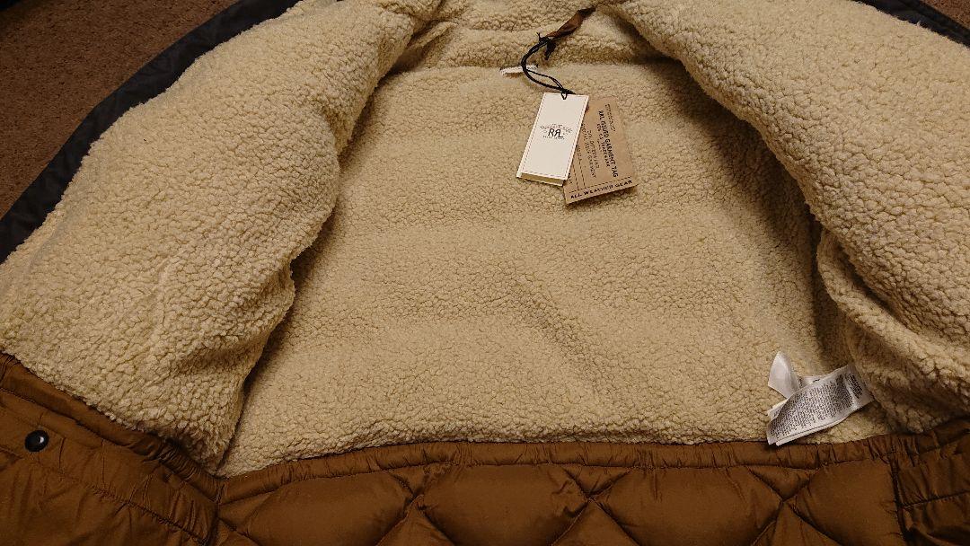 新品Sサイズ RRL フェイクファーパーカ ￥177,100