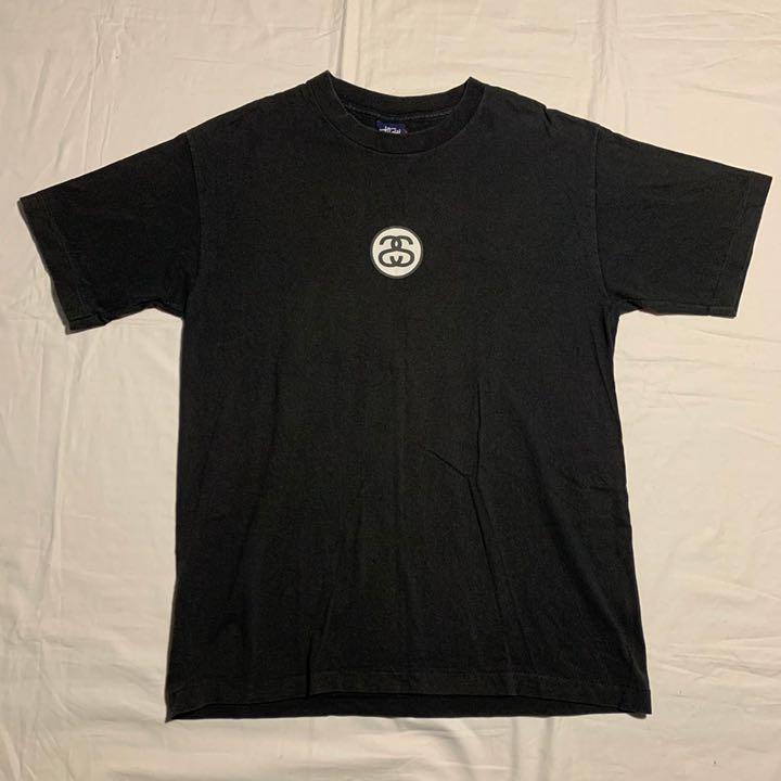 できます vintage old stussy 両面デザイン Tシャツ cGNDi-m20262486355 USA製 紺タグ ワンピース
