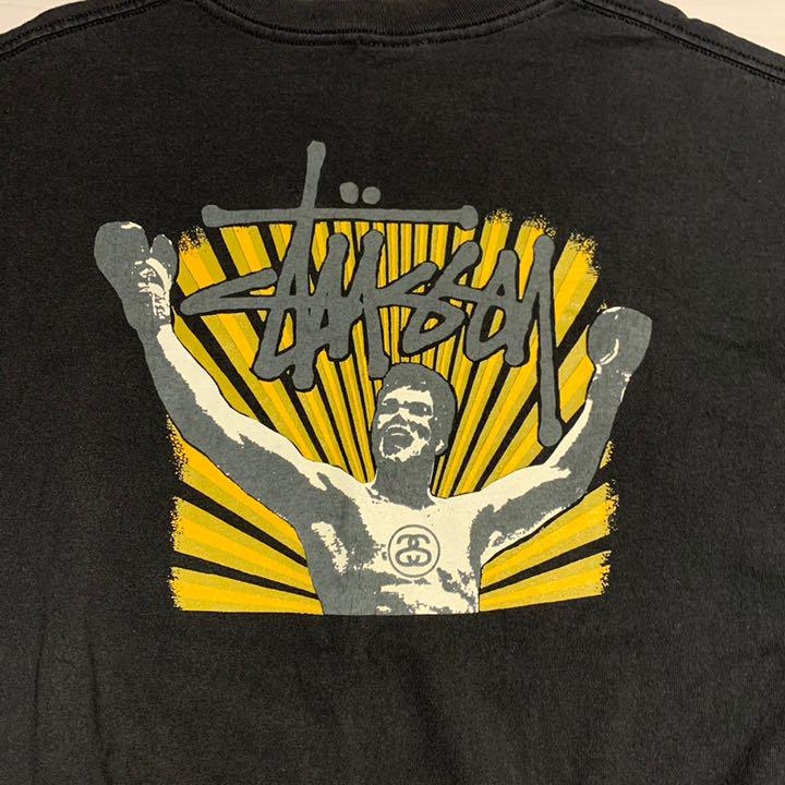 できます vintage old stussy 両面デザイン Tシャツ cGNDi-m20262486355 USA製 紺タグ ワンピース