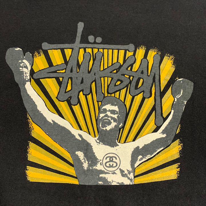 できます vintage old stussy 両面デザイン Tシャツ cGNDi-m20262486355 USA製 紺タグ ワンピース