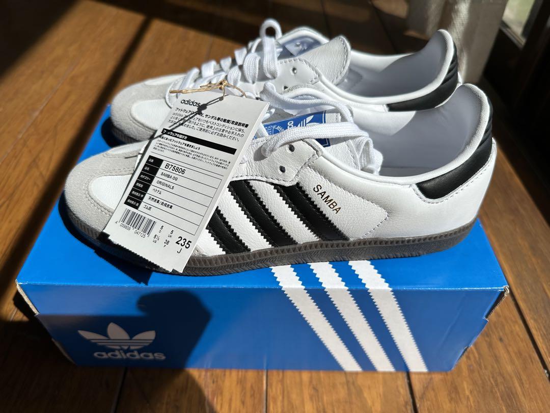 【新品未使用】adidas SAMBA OG 23.5cm