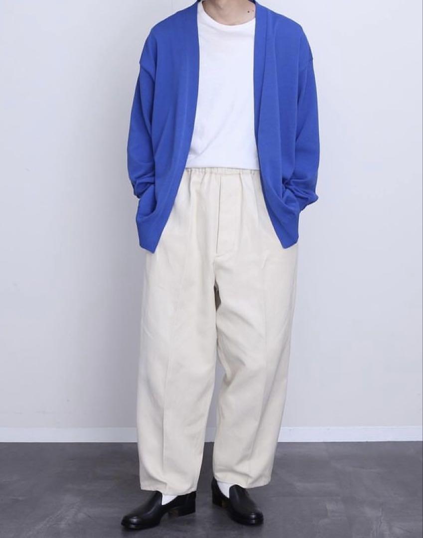 YLEVE イレーヴ カーディガンDRY COMPACT COTTON BLUE - メルカリ