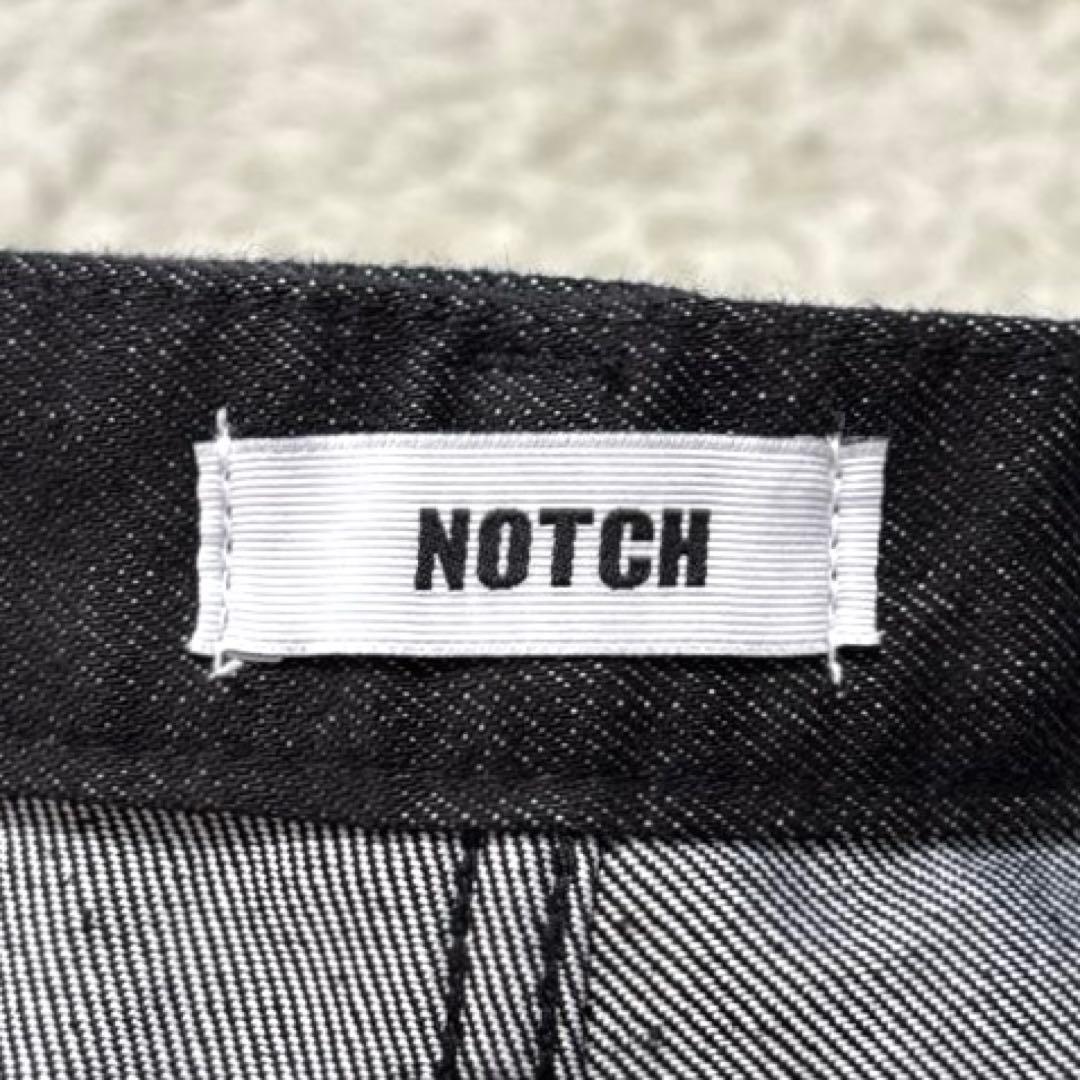 極美品 ノッチ NOTCH ワイドピンタックデニムパンツ ブラックデニム 韓国 極美品 ノッチ NOTCH ワイドピンタックデニムパンツ ブラックデニム 韓国