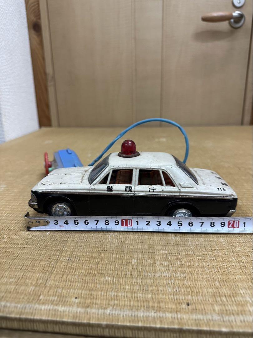 パトカー　pc ブリキ　おもちゃ　車　自動車