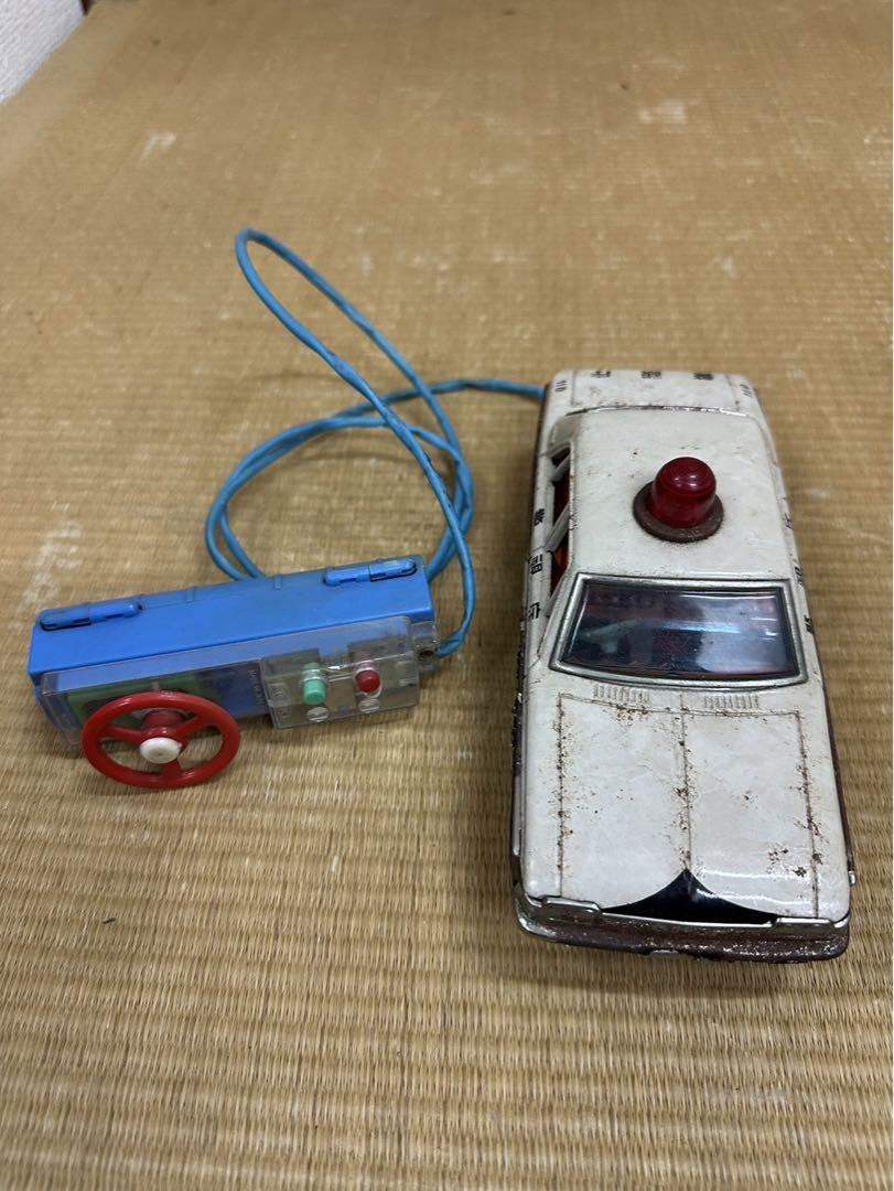 パトカー　pc ブリキ　おもちゃ　車　自動車
