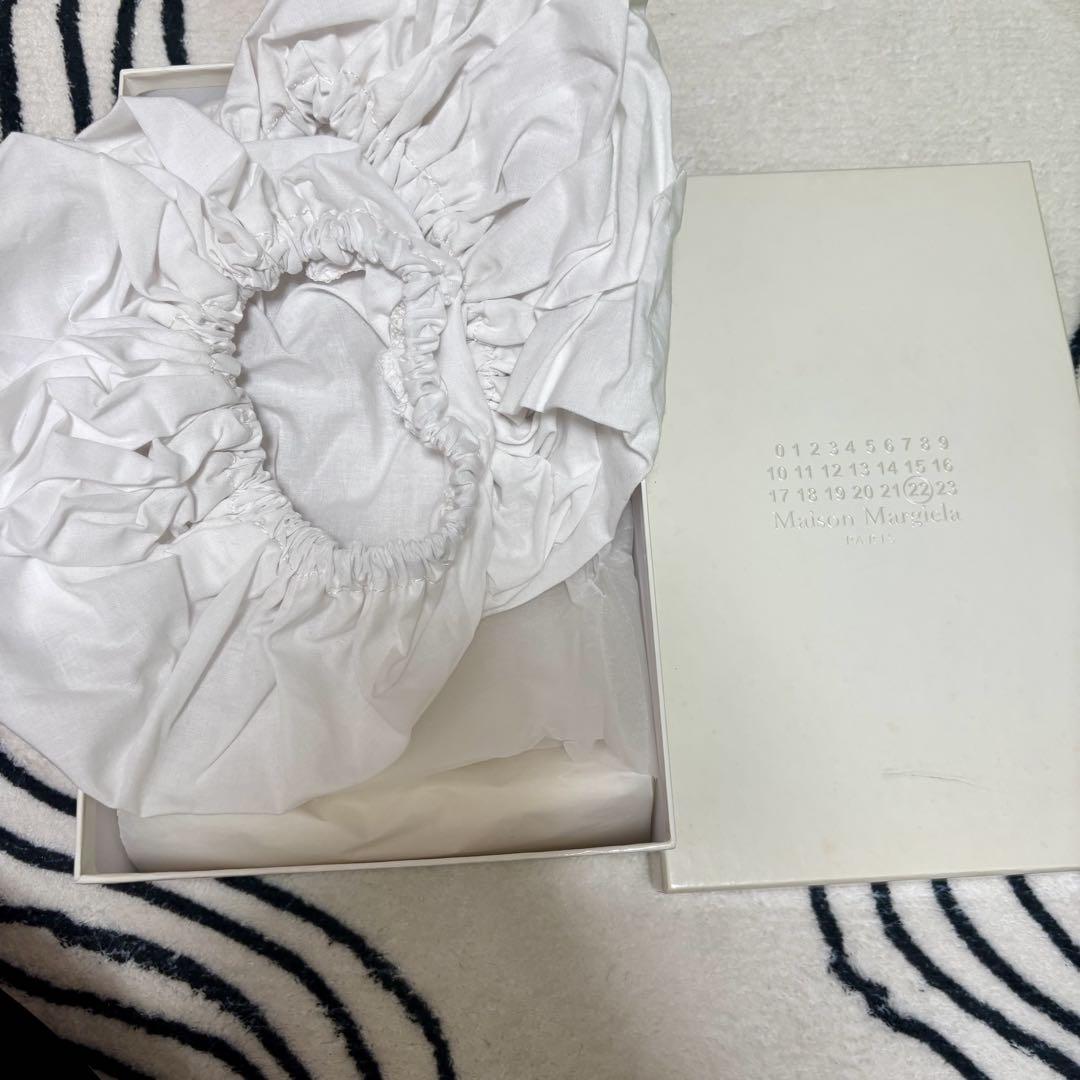 Maison Margiela ブラック タビシューズ パンプス