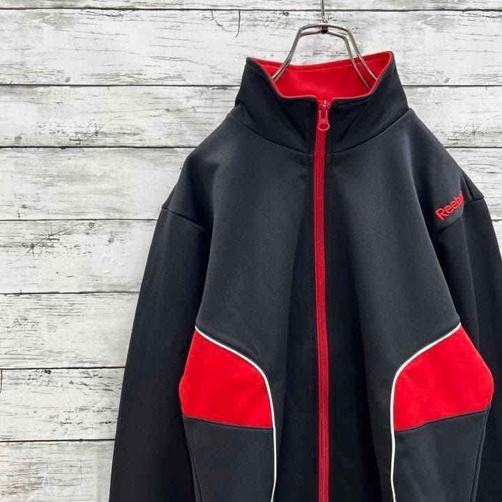 【073】US古着 海外規格90s リーボック ビンテージ ジャージ 刺繍ロゴ