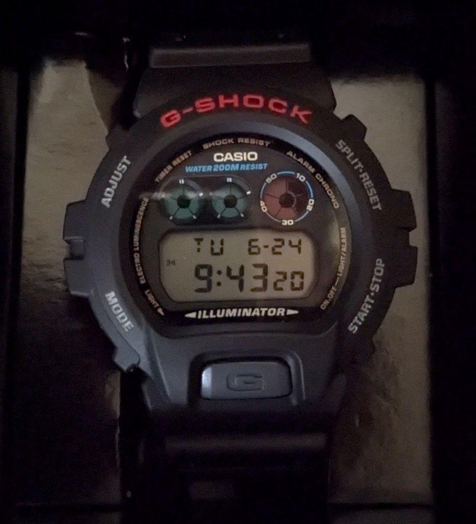 CASIO G-SHOCK DW-6900-1V 海外モデル