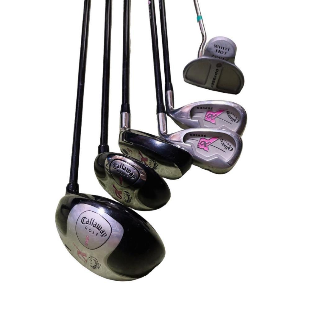Callaway キャロウェイ XJシリーズ ピンク 6本 ゴルフクラブセット