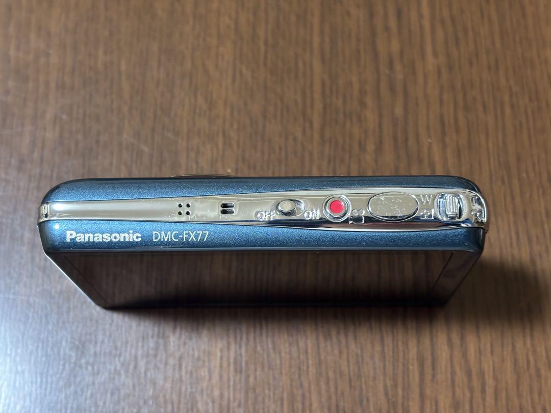 Panasonic LUMIX DMC-FX77 ブルー 動作確認済み 傷あり
