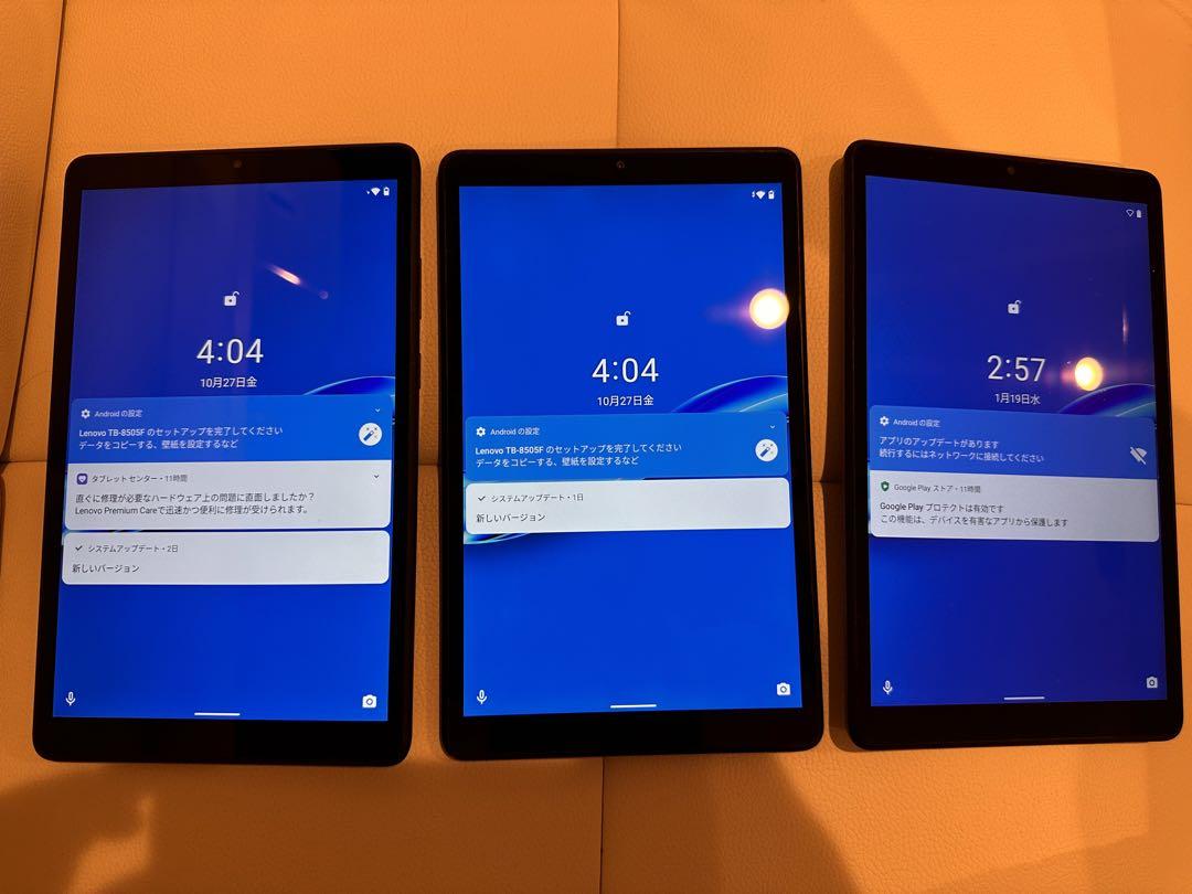 Lenovo タブレット　TB-8505F  3個